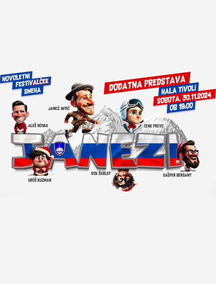 JANEZI - Novoletni festivalček smeha (dodatna predstava)