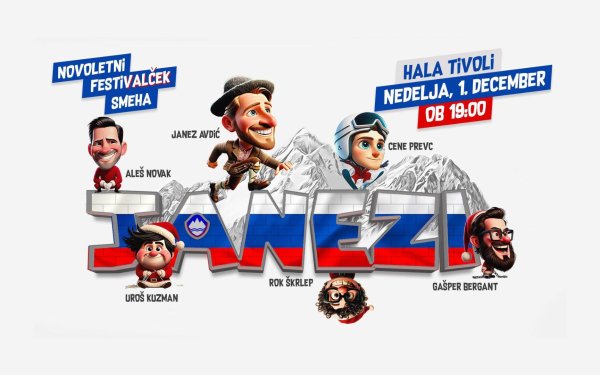 JANEZI - Novoletni festivalček smeha