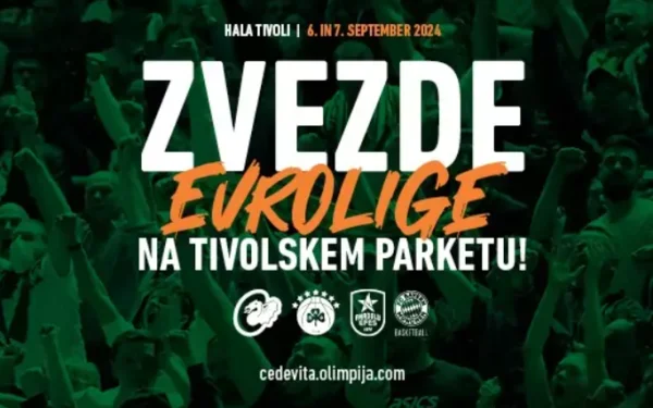 Zvezde Evrolige na Tivolskem parketu!